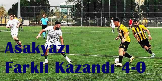 ASAKYAZSPOR FARKLI KAZANDI  