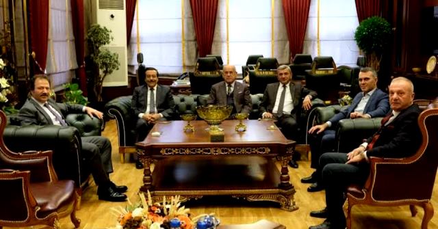 Akyazılı Oda başkanlarının Ankara ziyaretleri  