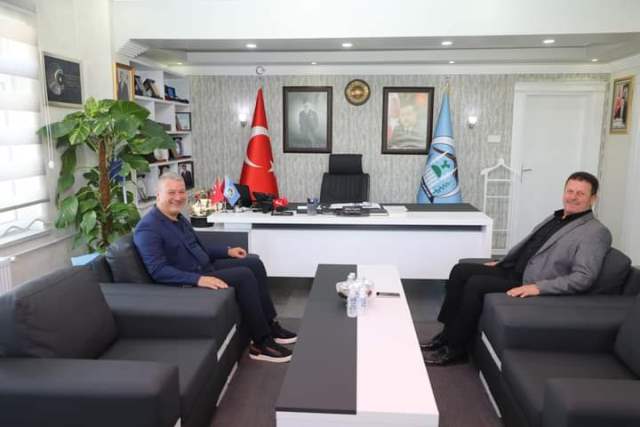 BAŞKANDAN BAŞKANA ZİYARET  