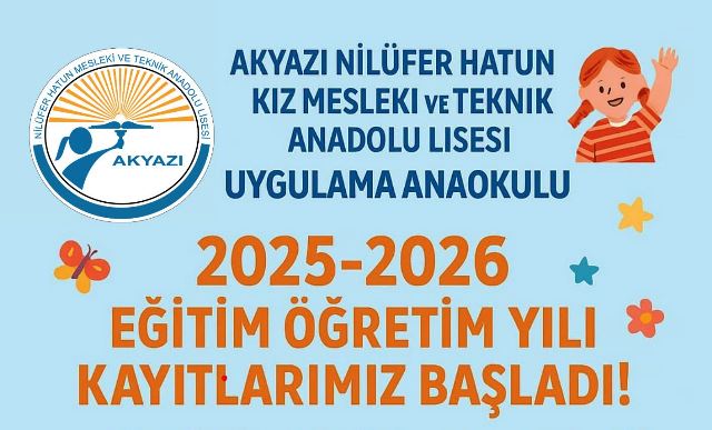 O ANA OKULUNDA KAYITLAR BAŞLADI 