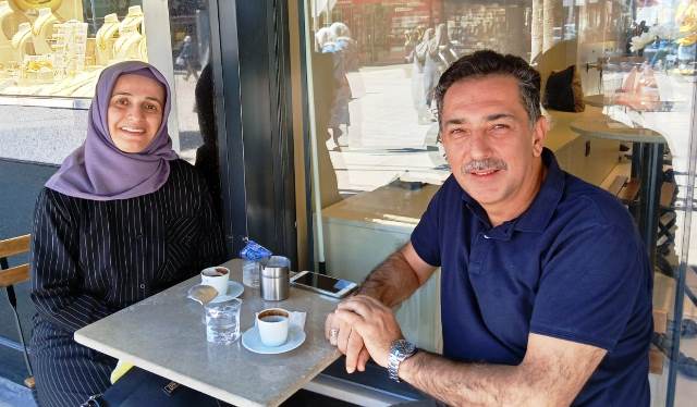 Ünal Gündüz’ün kahve keyfi  