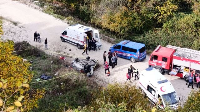 Reşadiye'de feci kaza 1 kişi öldü, 3 kişi yaralandı  