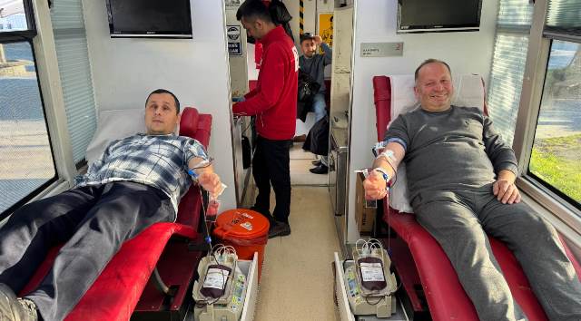 Akyazılı adeta kan bankası gibi  