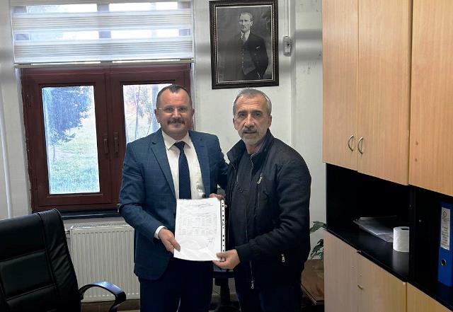 Berberler Odası Başkanı Mazbatasını aldı 