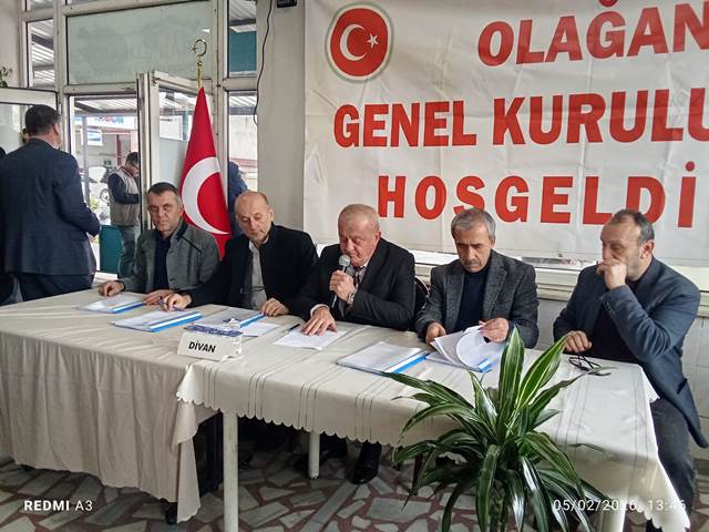 MADENİ SANATKARLAR ODASINDA KONGRE SEZGİN DURMUŞ GÜVEN TAZELEDİ  