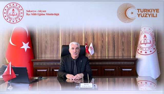 İLÇE MİLLİ EĞİTİM MÜDÜRÜ HASAN CAN’DAN KUTLAMA MESAJI  
