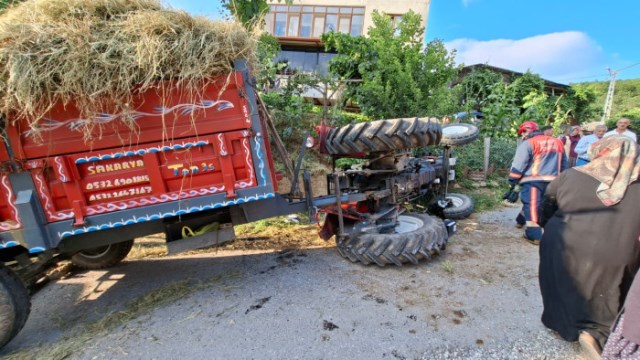PAZARKÖY MAHALLESİNDE KORKUTAN KAZA
