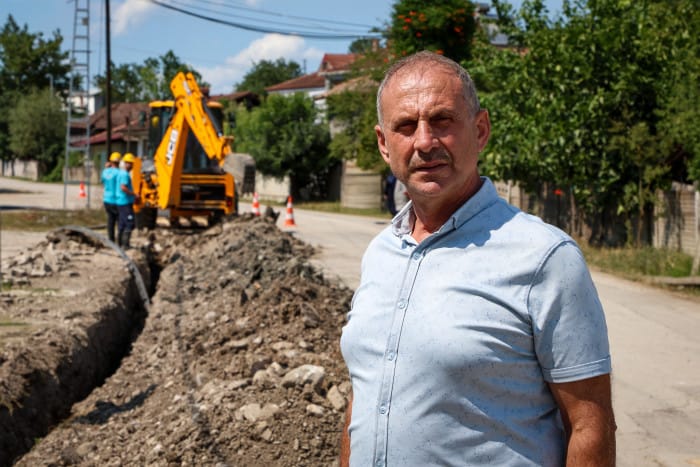 Akyazı Kızılcıkorman Mahallesinin içme suyu alt yapısı yenileniyor