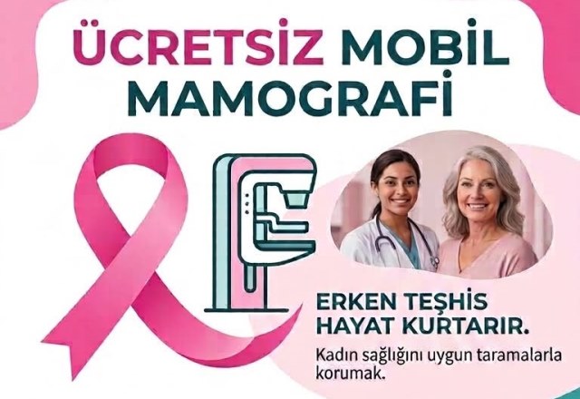 İlçe Sağlık’tanÜcretsiz Momografi Çekimi