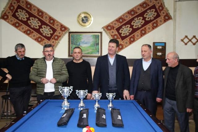 Belediye Bilardo Turnuvası’ tamamlandı  