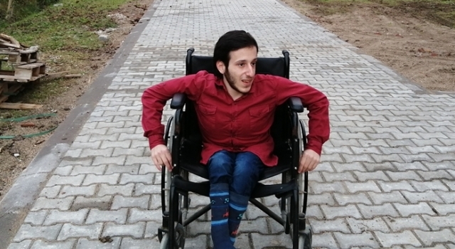 Belediye Doğuştan engelli olan Ersin’i sevindirdi. 
