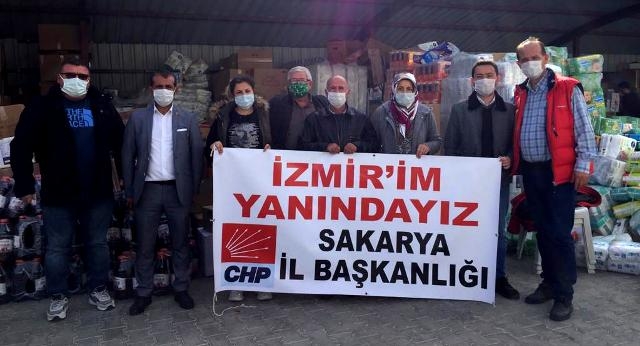 CHP İl teşkilatından İZMİR’E destek  