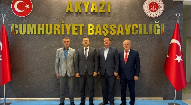 Oda başkanlarından Başsavcıyı ziyaret  