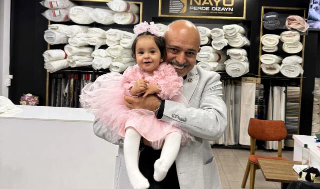 Küçük Selin bir yaşına bastı 