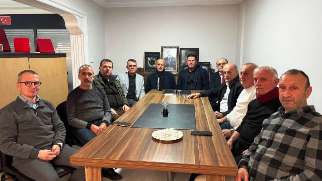 Oda başkanları Başkanı ağırladı 