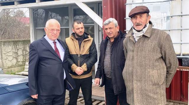 Milletvekili  Özcan'dan Tebrik Ziyareti