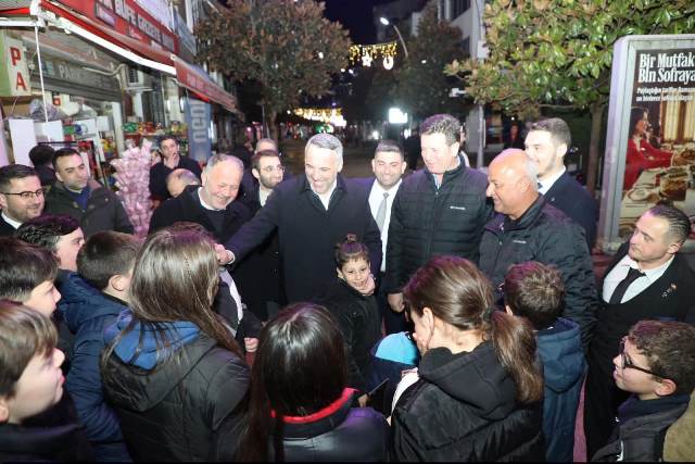 AK Parti İl Başkanı Tever Akyazı’daydı