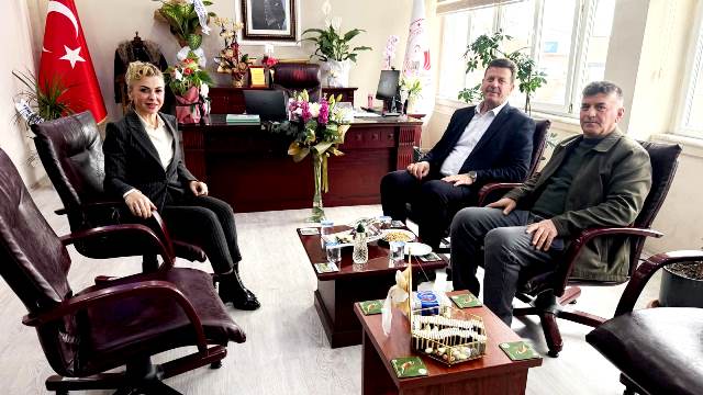 Başkan Soykan’dan Pınar Dönmez’e ziyaret 