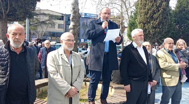 Saadet Partisinden “Zalimlere lanet, Mazlumlara destek”  