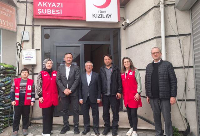 Kızılay Akyazı Şubesinin Misafiri Ankara’dan  