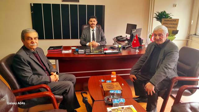 GAZETECİLER ÖZYILMAZ VE CERTEL'DEN YENİ MÜDÜRLERE ZİYARETLER  