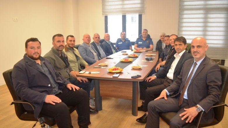 Emniyet Müdüründen huzur toplantısı