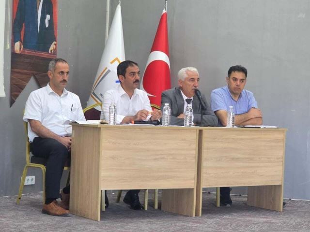 Okul müdürleri ile yılı değerlendirdiler