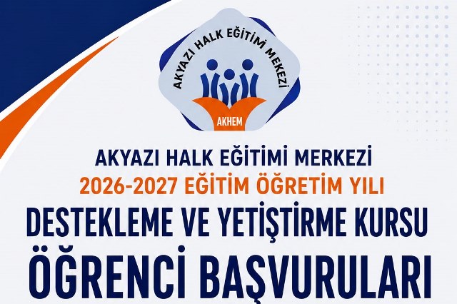 HAKYAZI HALK EĞİTİMDEN BU YIL MEZUN ÖĞRENCİLERE YÖNELİK DESTEK KURSLARI