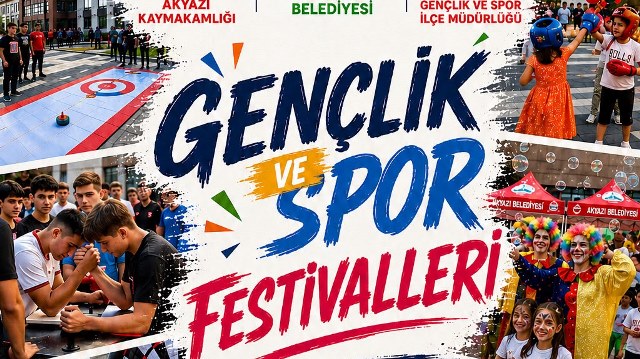 Akyazı’da gençlik festivali  